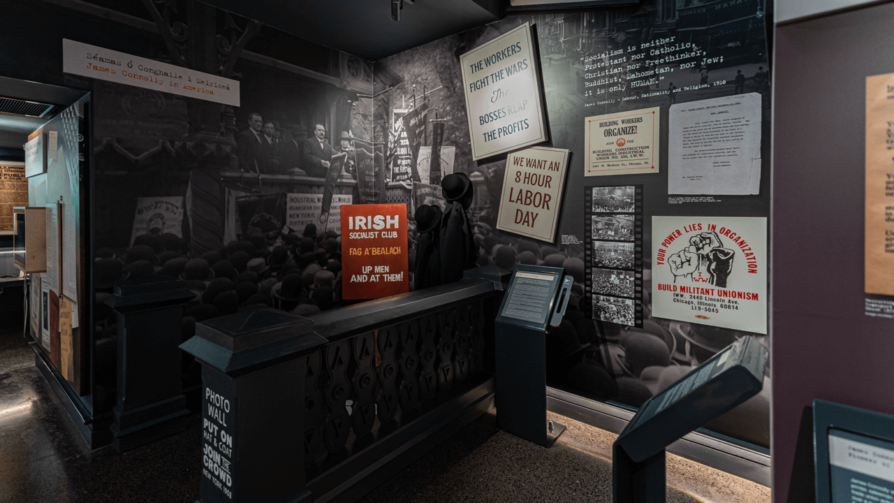 James Connolly Visitors Centre Exhibition