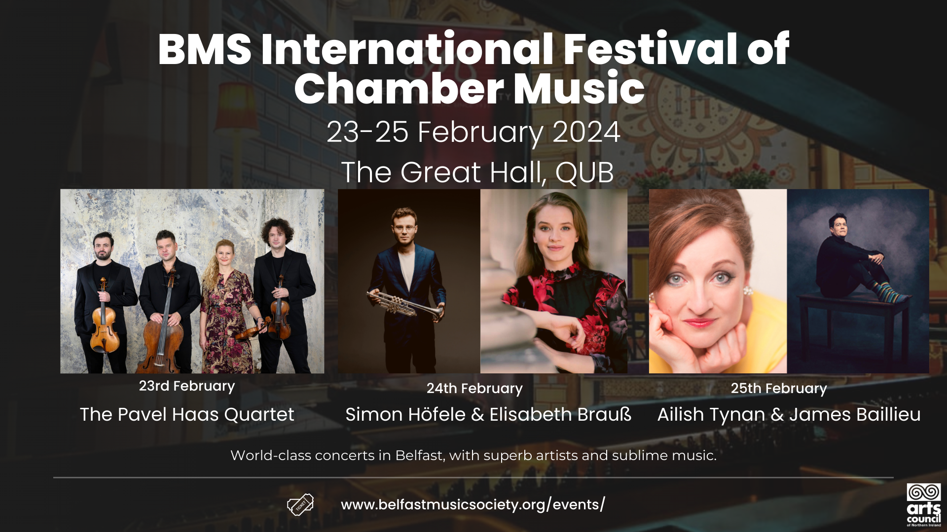 Belfast Music Society International Festival of Chamber Music 2024