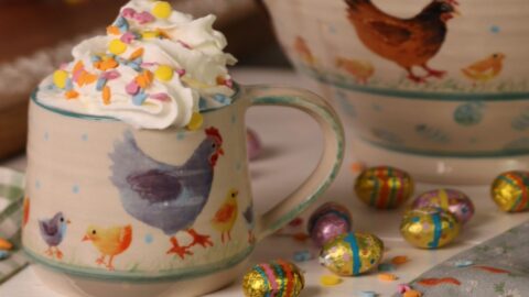 Easter Pottery Decorating Fun!